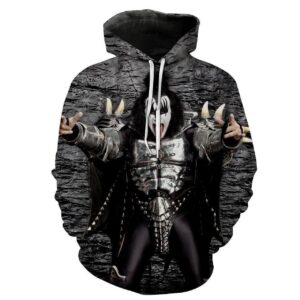 Kiss Band 3D Printed Hoodie/Zipper Hoodie - 722af63119f6