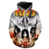 Kiss Band 3D Printed Hoodie/Zipper Hoodie - 8a6aff0064fc