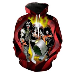 Kiss Band 3D Printed Hoodie/Zipper Hoodie - 8c87718d15bd