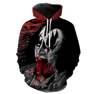 Kiss Band 3D Printed Hoodie/Zipper Hoodie - cba66c97c5ed