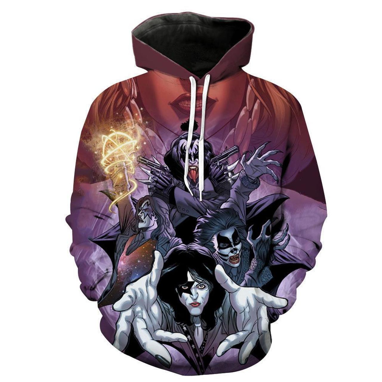 Kiss Band 3D Printed Hoodie/Zipper Hoodie - f37bcd5636c9 Kiss Band 3D Printed Hoodie/Zipper Hoodie - f37bcd5636c9