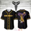 Kobe Bean Bryant Baseball Jersey Shirt