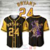 Kobe Bryant Baseball Jersey Shirt