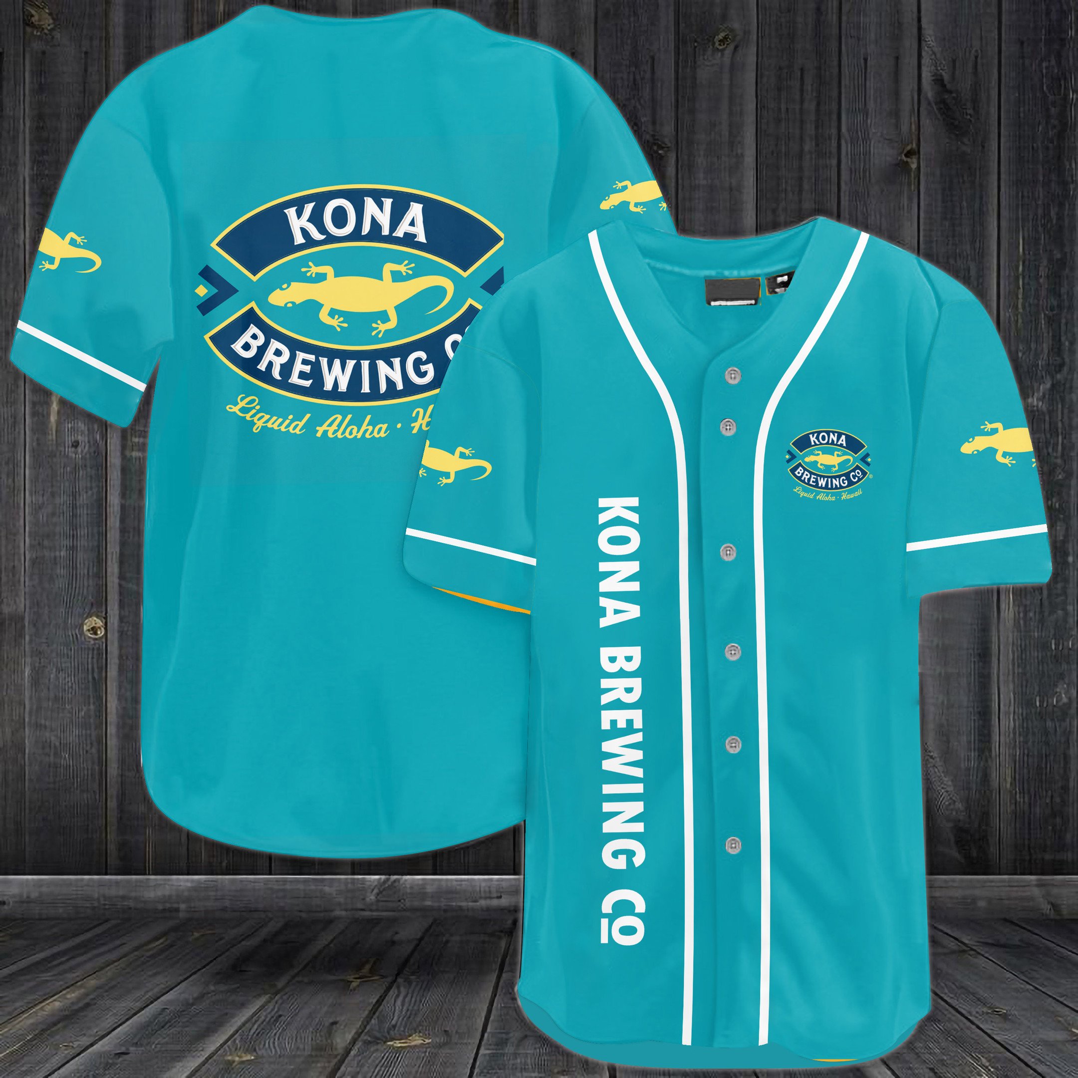 Kona Brewing Co Baseball Jersey Kona Brewing Co Baseball Jersey