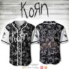 Korn Band Camo Baseball Jersey