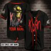 Korn Custom Name Baseball Jersey Shirt