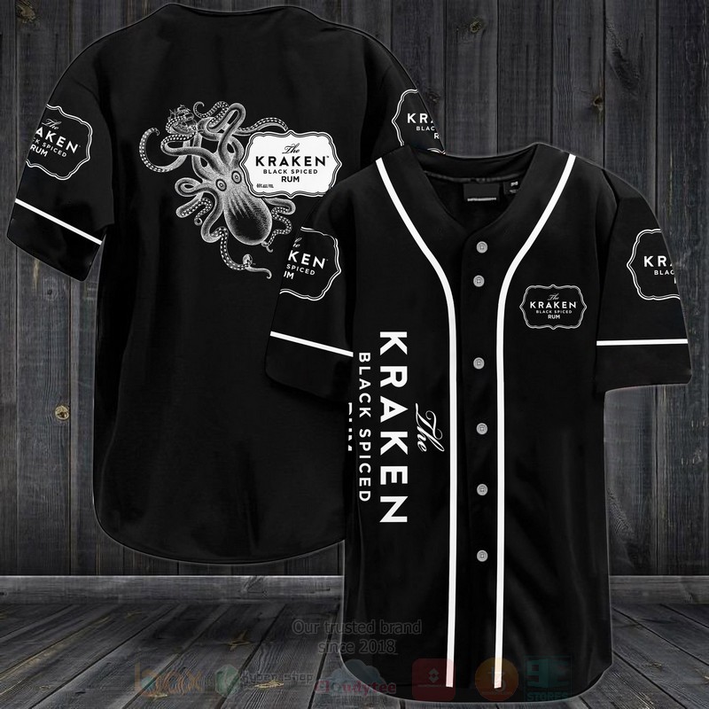 Kraken Dark Spiced Baseball Jersey Shirt Kraken Dark Spiced Baseball Jersey Shirt