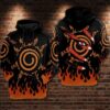 Kurama Naruto Pullover And Zip Pered Hoodies Custom 3D Kurama Naruto Graphic Printed 3D Hoodie All Over Print Hoodie For Men For Women - b3270e6b58f4