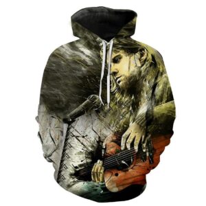 Kurt Cobain 3D Printed Hoodie/Zipper Hoodie - 6dbad71320ed