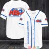 Kyle Busch Motorsports Racing White Baseball Jersey