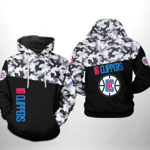 LA Clippers NBA Camo Veteran Team 3D Printed Hoodie/Zipper Hoodie - 85e9f6d87a00
