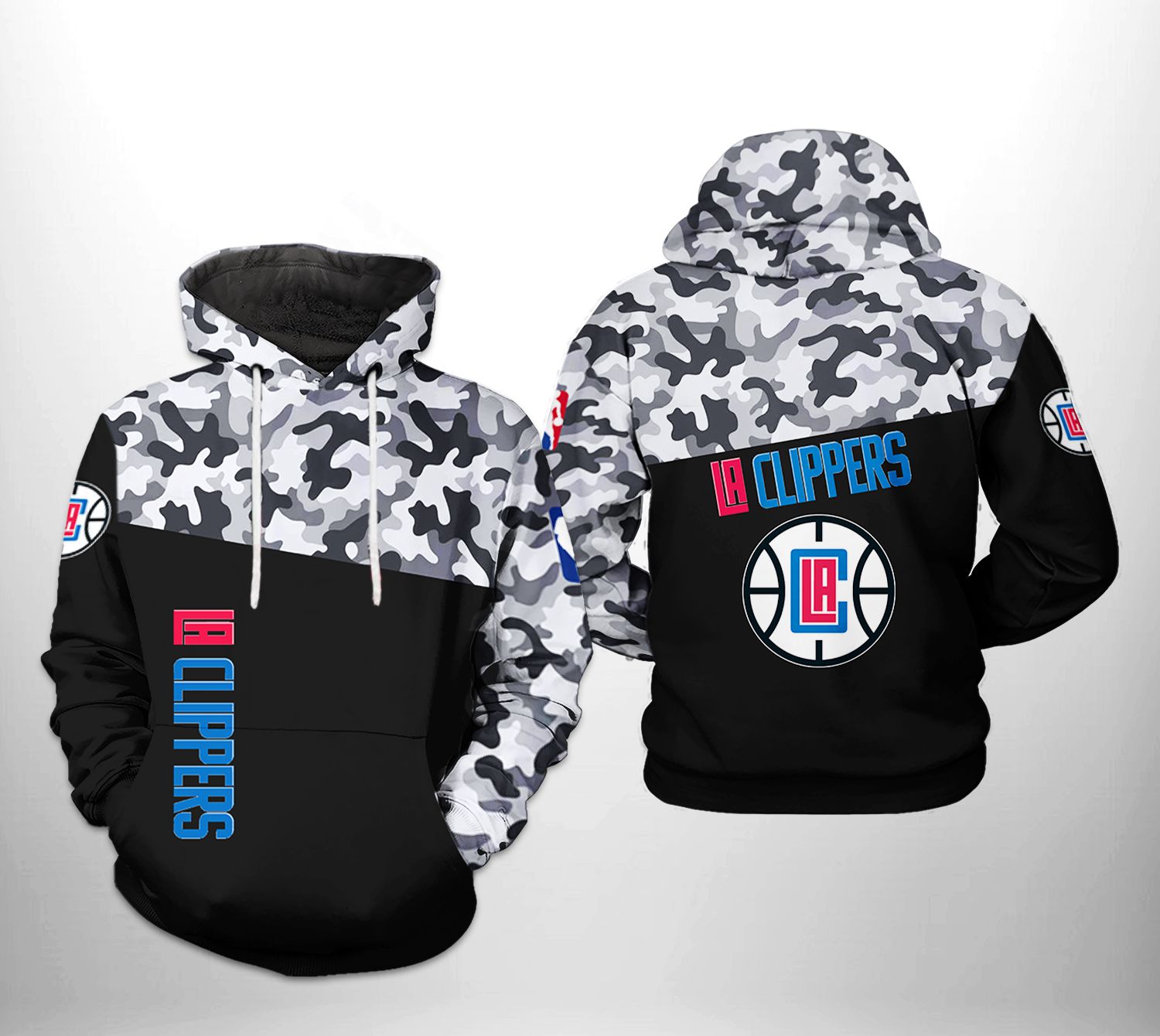 LA Clippers NBA Camo Veteran Team 3D Printed Hoodie/Zipper Hoodie - 85e9f6d87a00 LA Clippers NBA Camo Veteran Team 3D Printed Hoodie/Zipper Hoodie - 85e9f6d87a00