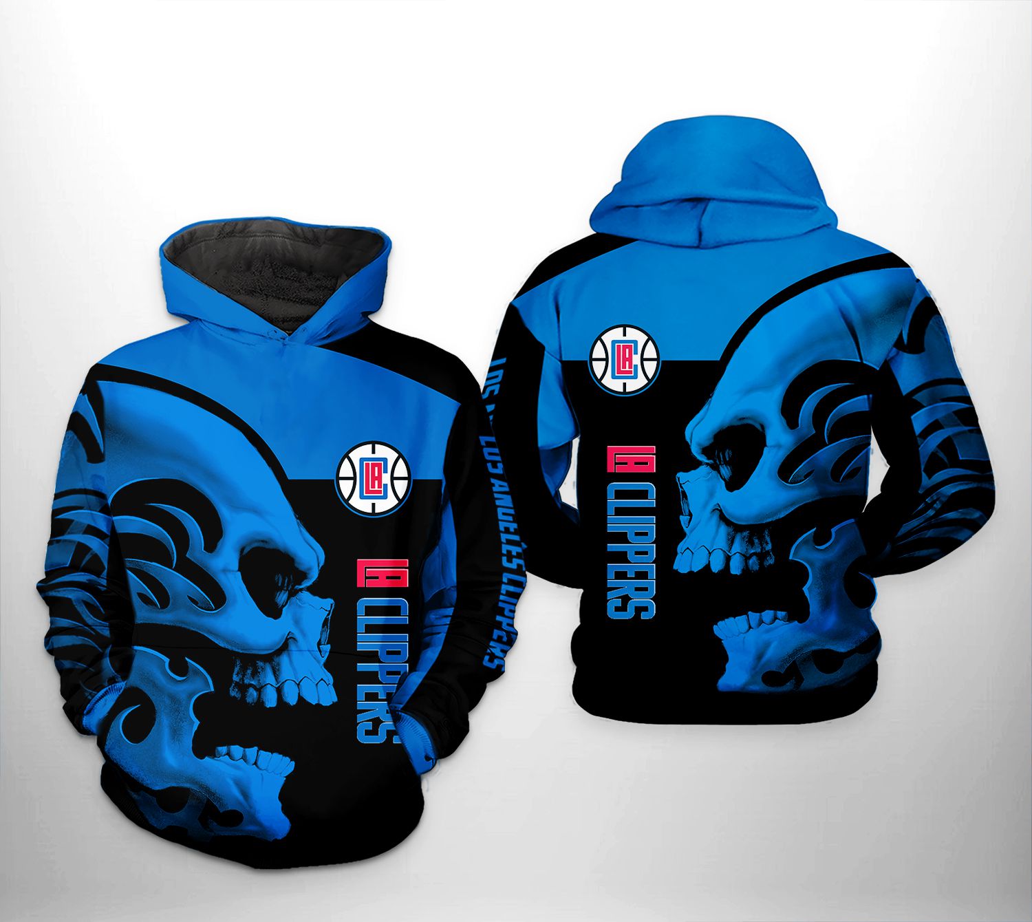 LA Clippers NBA Skull Team 3D Printed Hoodie/Zipper Hoodie - fb384dda198c LA Clippers NBA Skull Team 3D Printed Hoodie/Zipper Hoodie - fb384dda198c
