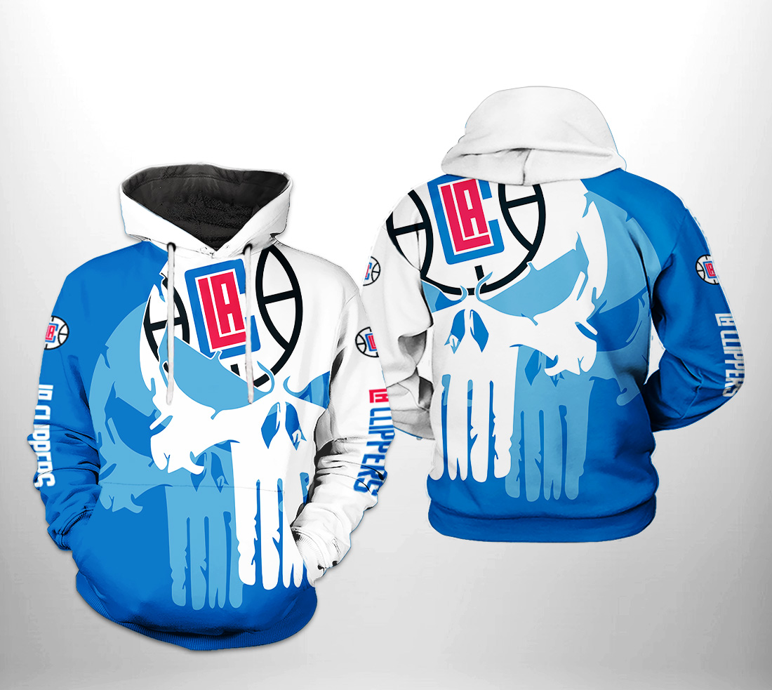LA Clippers NBA Team Skull 3D Printed Hoodie/Zipper Hoodie - cce5a7c402fa LA Clippers NBA Team Skull 3D Printed Hoodie/Zipper Hoodie - cce5a7c402fa