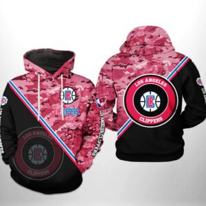 LA Clippers NBA US Camo Team 3D Printed Hoodie/Zipper Hoodie - ea3c038e8e31