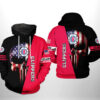 LA Clippers NBA US Flag Skull Team 3D Printed Hoodie/Zipper Hoodie - 5adadeeddd76