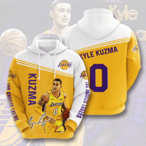 LOS ANGELES LAKERS Kyle Kuzma 3D Hoodie For Men For Women - 59426ef5585c