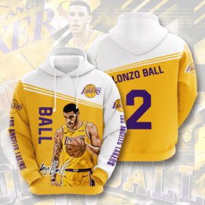 LOS ANGELES LAKERS Lonzo Ball 3D Hoodie For Men For Women - 1d497d0b24d4