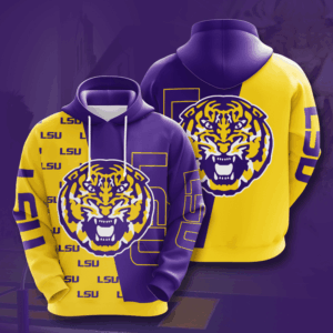 LSU 3D Hoodie - 824393dd2064