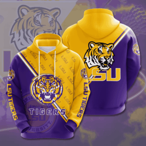 LSU 3D Hoodie - 83fbe381df10
