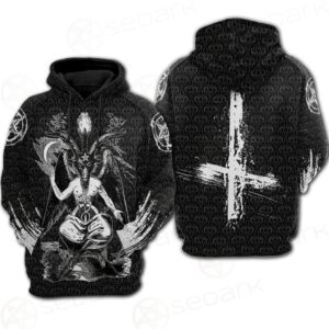 LUCIFER PENTAGRAM 3D Hoodie For Men For Women All Over Printed Hoodie - 0fbbcfa88a2d