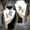 LV Louis Vuitton Snoopy 3D Hoodie All Over Print Zipper Men Women - ff55879e1d78