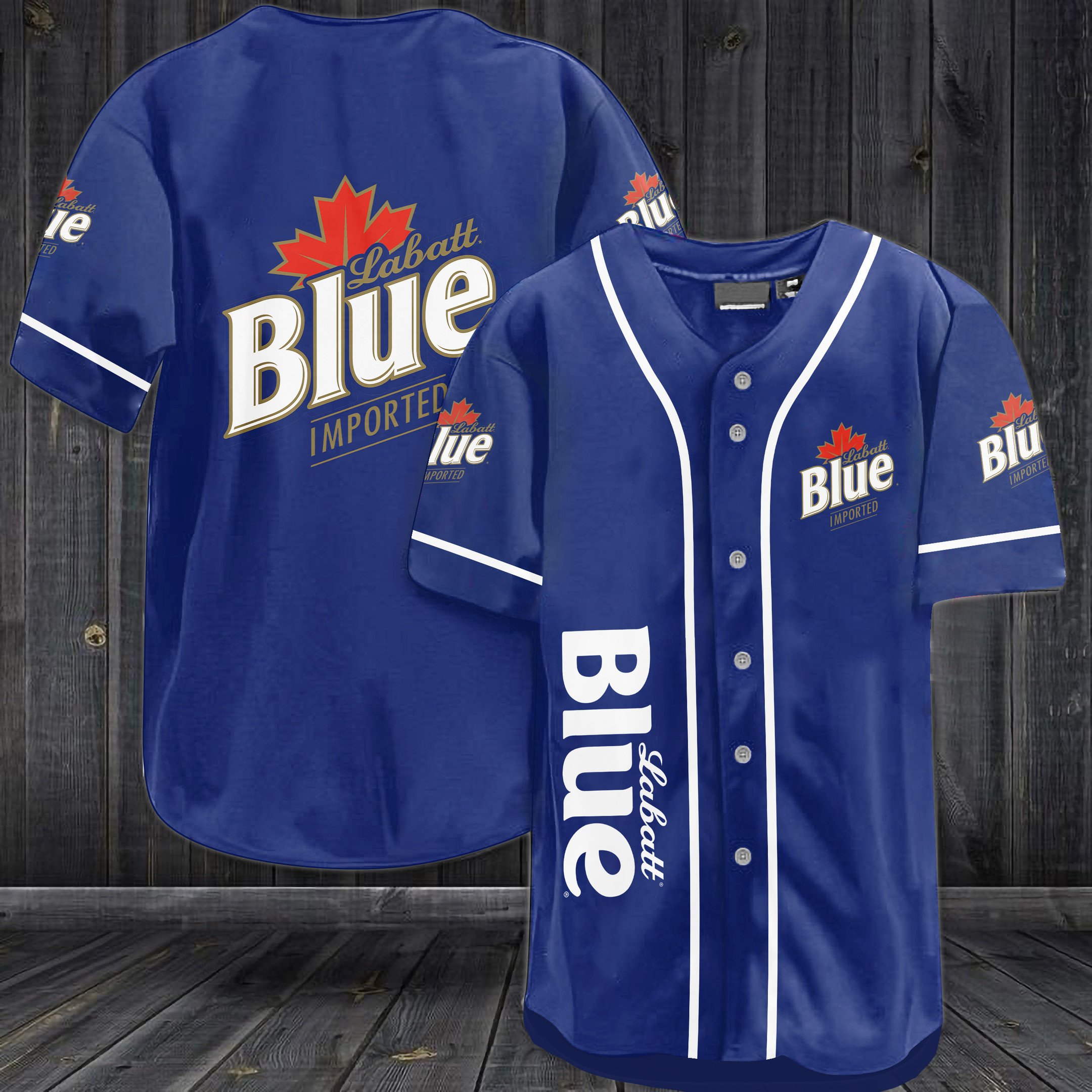 Labatt Blue Baseball Jersey Labatt Blue Baseball Jersey