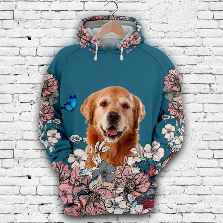 Labrador Retriever And Flower 3D Printed Hoodie/Zipper Hoodie - cce1b8c80a45 Labrador Retriever And Flower 3D Printed Hoodie/Zipper Hoodie - cce1b8c80a45