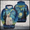 Labrador Retriever Starry Night 3D Printed Hoodie/Zipper Hoodie - d57ee6acab85