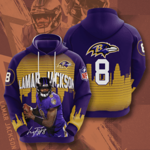 Lamar Jackson Baltimore Ravens 3D Hoodie For Men For Women All Over Printed Hoodie - 06b78aef5299