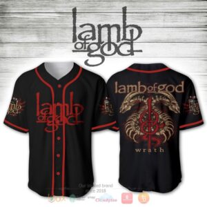 Lamb Of God Band Baseball Jersey Shirt