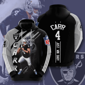 Las Vegas Raiders 3D Hoodie - 5763cbf5b952