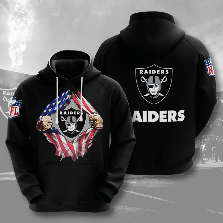 Las Vegas Raiders 3D Hoodie - 768b2580f823 Las Vegas Raiders 3D Hoodie - 768b2580f823