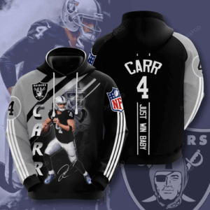 Las Vegas Raiders Derek Carr 3D Hoodie For Men For Women - f44b7e005e9a