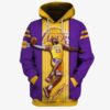 LeBron James 23 Los Angeles Lakers NBA 3D Hoodie Zip Hoodie For Men and Women LeBron James 3D Shirt LeBron James 23 3D Full Printed Hoodies - a93db9b15d45