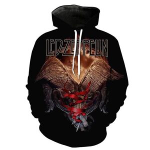 Led Zeppelin 3D Printed Hoodie/Zipper Hoodie - 1d8d117e7bd6
