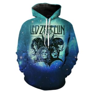 Led Zeppelin 3D Printed Hoodie/Zipper Hoodie - 612be86bc1cf