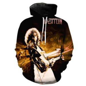 Led Zeppelin 3D Printed Hoodie/Zipper Hoodie - 7a1da13deab0