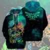 Legend Of Zelda Dragon Pullover And Zippered Hoodies Custom 3D Graphic Printed 3D Hoodie All Over Print Hoodie For Men For Women - c3492e11f315