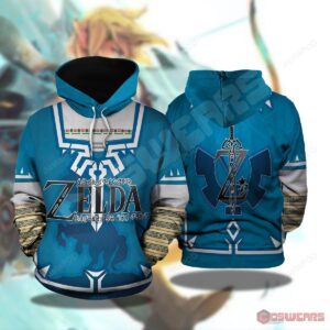 Legend of Zelda: Link Inspired Pullover 3D Hoodie For Men Women All Over 3D Printed Hoodie - 12472aa9225a