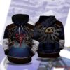 Legend of Zelda: Shieka Inspired Pullover 3D Hoodie For Men Women All Over 3D Printed Hoodie - 344a8c9f7958
