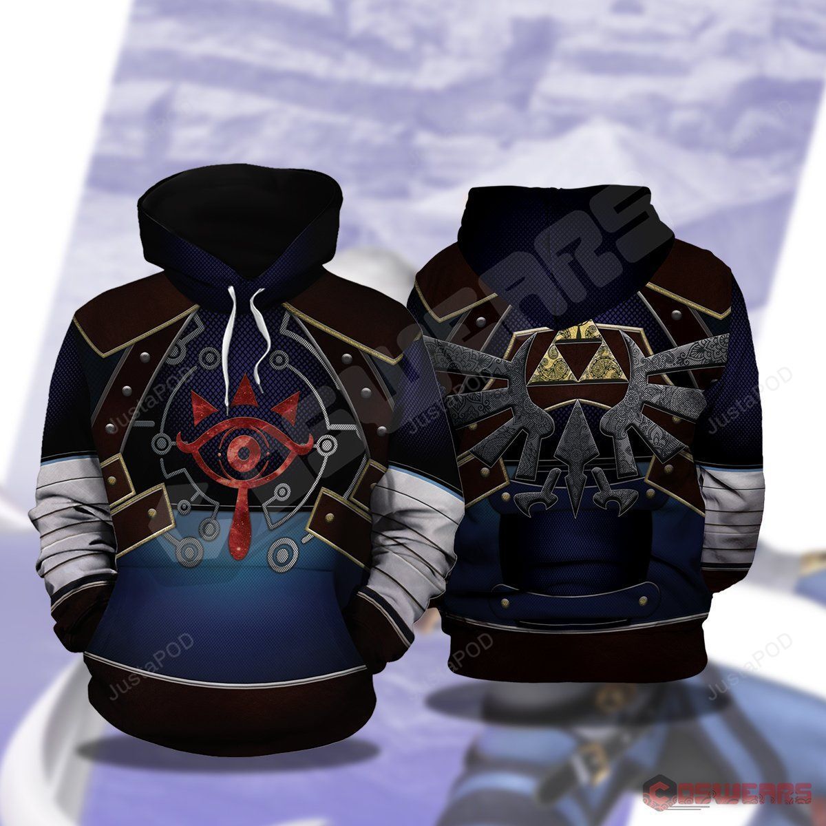 Legend of Zelda: Shieka Inspired Pullover 3D Hoodie For Men Women All Over 3D Printed Hoodie - 344a8c9f7958 Legend of Zelda: Shieka Inspired Pullover 3D Hoodie For Men Women All Over 3D Printed Hoodie - 344a8c9f7958