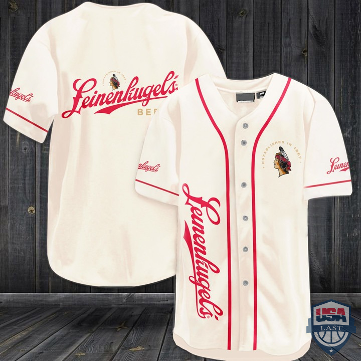 Leinekugels Beer Baseball Jersey Leinekugels Beer Baseball Jersey