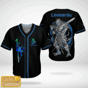 Leonardo Custom Name Baseball Jersey Shirt
