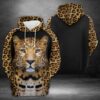 Leopard 3D Printed Hoodie/Zipper Hoodie - b109e504d84d