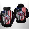 Liberty Flames NCAA US Flag 3D Printed Hoodie/Zipper Hoodie - 06c9a7f2b439