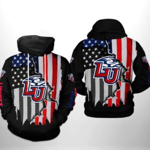 Liberty Flames NCAA US Flag 3D Printed Hoodie/Zipper Hoodie - 06c9a7f2b439