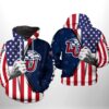 Liberty Flames NCAA US Flag 3D Printed Hoodie/Zipper Hoodie - ae7f2c151f9e