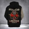 Lineman 3D Printed Hoodie/Zipper Hoodie - 9214255d5ab6