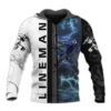 Lineman 3D Printed Hoodie/Zipper Hoodie - 926349c371a4